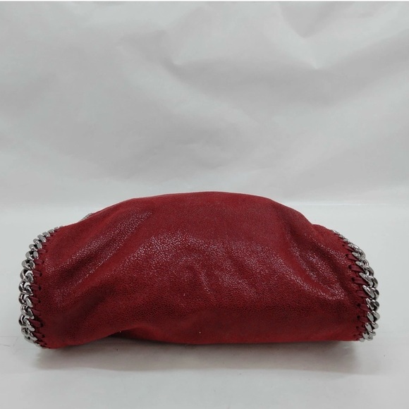 Stella McCartney Shoulder Bag Bordeaux Polyester - Picture 6 of 12